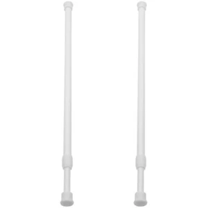 2pcs Window Security Bars Tension Rod Small Curtain Rods Window Bar - Picture 1 of 12