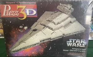 1996 Star Wars Imperial Star Destroyer 3D Puzzle 823 PCs Factory Sealed *NEW* - Picture 1 of 2