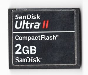 #3 SanDisk 2GB Ultra II CF Compact Flash Memory Card