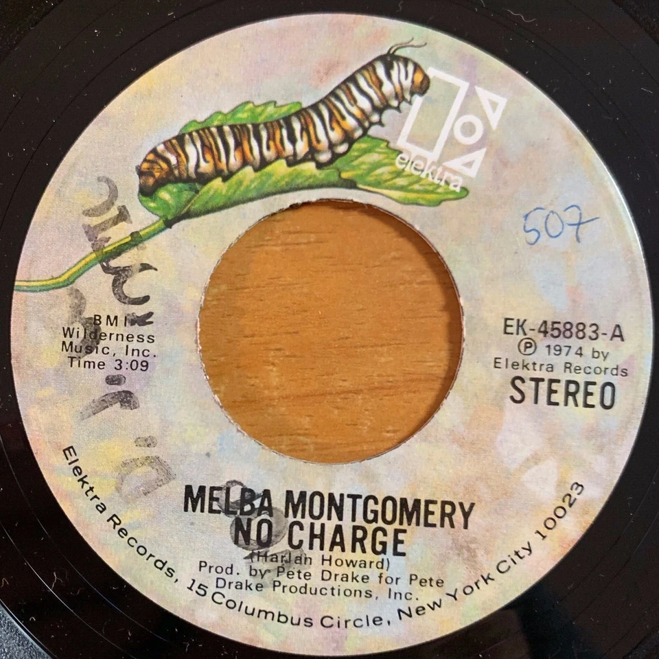 Melba Montgomery - No Charge // 7" - 1.US-Press. 1974 - TOP condition - Bild 1 von 1