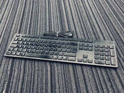 FAULTY Dell KB216 BULGARIAN Slim Office Multimedia USB Keyboard (Black) - Image 1 of 2