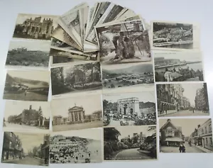 Reino Unido. LOTE DE POSTALES DEL REINO UNIDO 50+ BW DÉCADA 1920+ SITIOS HISTÓRICOS DE PERSONAS LOCALES #113 - Imagen 1 de 13