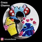 Crocs  Disney Stich / Dolewhip Charms Set of 3