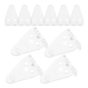 5 Pack Blindklammern Mini-Rollo-Halterungen Ersatzteile Für Vertikaljalousien - Bild 1 von 12