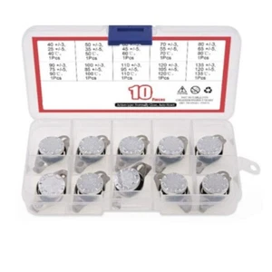 For KSD301 Thermal Control Solution Pack of 10 Normally Closed Switches - Picture 1 of 13