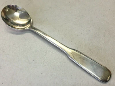 Sugar Shell Serving Spoon Towle Silver Fiddle Oar Silverplate TWS510 478343 EPS - Image 1 of 3