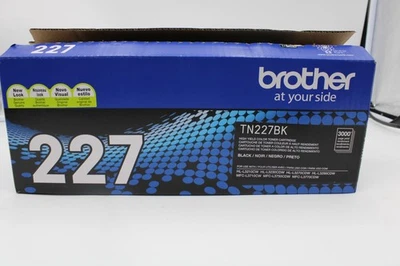 Cartucho de tóner negro de alto rendimiento Brother TN-227BK “NUEVA CAJA ABIERTA BOLSA SELLADA.” Foto 1 de 2