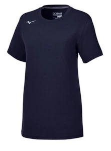 Mizuno Performance Short Sleeve Attack Tee 3.0 Short Sleeve Navy Womens Small - Picture 1 of 2