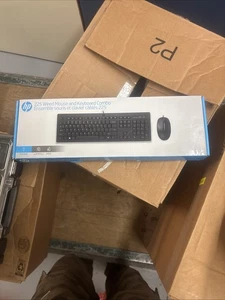 HP Wired Desktop 320MK Maus und Tastatur - Neu - Bild 1 von 1