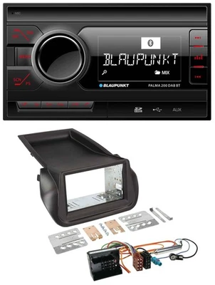 Blaupunkt MP3 Bluetooth DAB 2DIN SD USB Autoradio für Citroen Nemo Peugeot Bippe - Bild 1 von 4