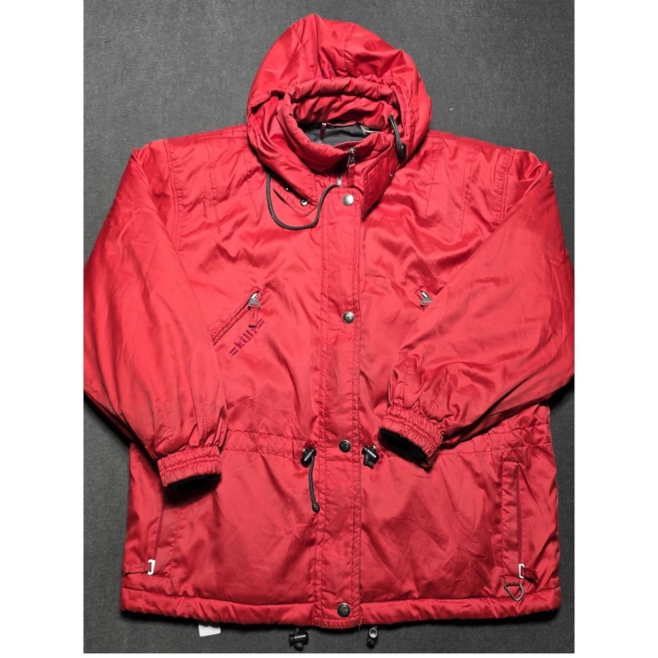 Chaqueta cortavientos Killy Technical Equipment roja con cremallera para hombre XL esquí snowboard Foto 1 de 4