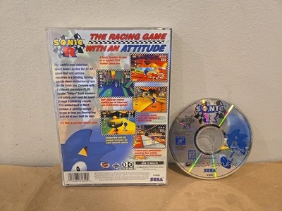 Sonic R (Sega Saturn) Game And Case, Tested, Fast Ships - Image 1 of 4