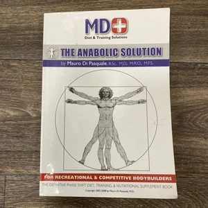 Anabolic Solution for Bodybuilders, Dr. Mauro G Di Pasq Paperback - Fast ship - Picture 1 of 9