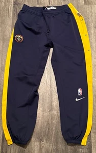 PEYTON WATSON DENVER NUGGETS gioco giocatore indossato/usato 2023-2024 pantaloni riscaldamento emessi - Foto 1 di 8