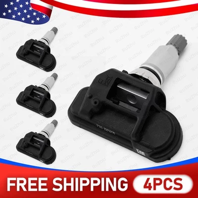 4Pcs TPMS A0045400217 Tire Pressure Sensor for Mercedes-Benz AB C 433 MHz - Image 1 of 4