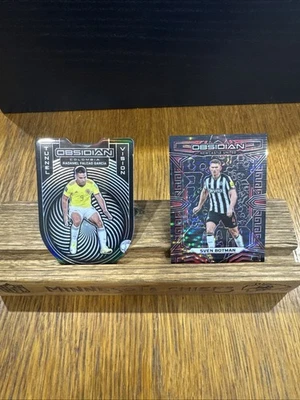 Panini Obsidian Tunnel Vision /99 Radamel Falcao Sven Botman Red Pulsar /49 - Image 1 of 4