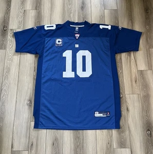 Vintage Reebok New York Giants Eli Manning #10 Trikot 56 Herren Sport NFL Football genäht - Bild 1 von 10