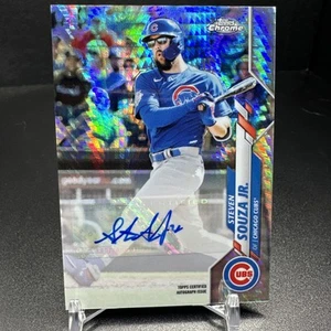 2020 Topps Chrome Update Series 77/125 Autographs Steven Souza Jr. #USA-SS... - Picture 1 of 2