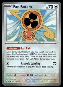 Pokemon TCG SV: Prismatic Evolutions #118/142 Fan Rotom (Pokeball) NM - Picture 1 of 2