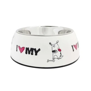 Comedero de acero inoxidable Blanco I-Love 0 22 0 cm blanco - Imagen 1 de 1