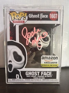 Lochlyn Munro Firmado Ghost Face GITD Amazon Excl Scream Películas Funko Pop 1607 - Imagen 1 de 8