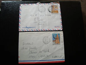 TUNISIE - 2 enveloppes 1979 1983 (cy12) tunisia - Picture 1 of 1