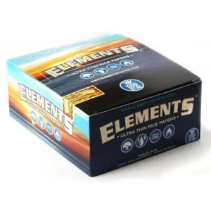 Papel de liar ultra delgado Elements King Size - Imagen 1 de 12