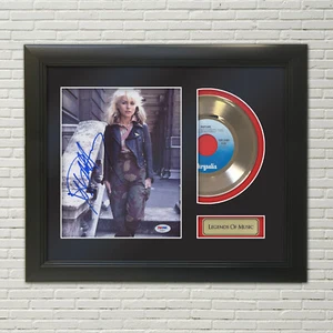 Blondie "Rapture" Reproduction Signature Framed 45 Record Display "M4" - Picture 1 of 3