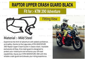 Black "Raptor Upper Crash Guard Fit For KTM 390 Adventure" - Bild 1 von 9