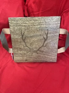 MUD PIE SMALL Stag Wellintree Board Cutting Serving New - Picture 1 of 5