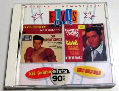 ELVIS PRESLEY Double Features Kid Galahad/Girls!Girls!Girls! - CD 1993 neuwertig - Bild 1 von 4