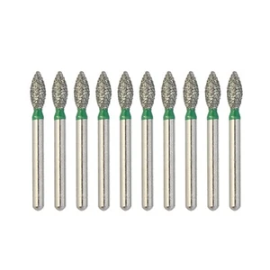 Dental Diamond Bur FG for High Speed Handpiece Football Flame Coarse Grit FO-28C - Picture 1 of 3