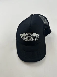 Vans Hat Trucker Cap Men’s SnapBack Black One Size OS Adjustable - Picture 1 of 5