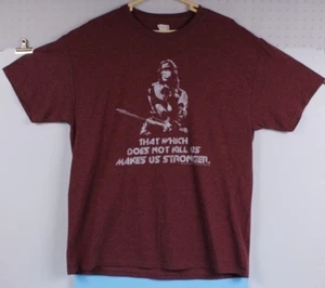 "That which does not kill me..." T-shirt; American Classics - 50 Cotton 50 Poly. - Picture 1 of 2
