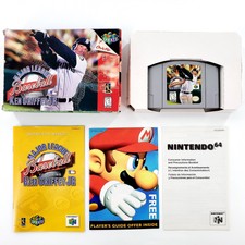 Major League Baseball Featuring Ken Griffey Jr (Nintendo 64) Authentic Complete