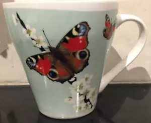 Myrte Peacock Butterfly Mug NEW - Picture 1 of 4