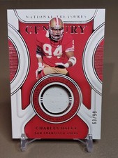 Charles Haley 2021 National Treasures Century Materials Jersey Card 63/99