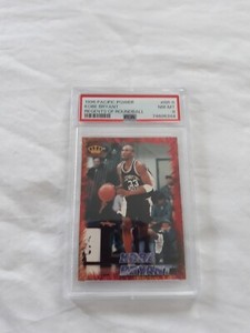 1996 Pacific Power Regents of Roundball #RR-6 Kobe Bryant RC PSA 8 Rookie