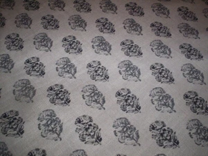 TELA TAPICERÍA DE TEXTURA DE DISEÑO PINDLER ""CHARITA CARBÓN"" envío USPS - Imagen 1 de 3