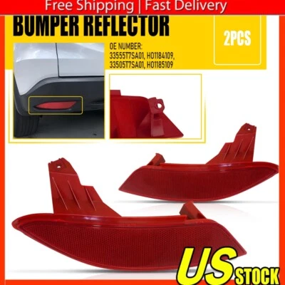 SE ADAPTA A HONDA HRV HR-V 2016-2021 PARACHOQUES TRASERO LUZ REFLECTOR LUCES LUCES IZQUIERDA/DERECHA Foto 1 de 4