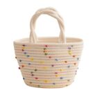 Woven Portable Handbags Spot Bag Cord Bag Storage Basket Shopping Basket