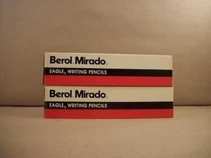 BEROL MIRADO Eagle Writing Pencils - 11 True Medium 174-2.5 & 12 Medium Soft 174 - Picture 1 of 5