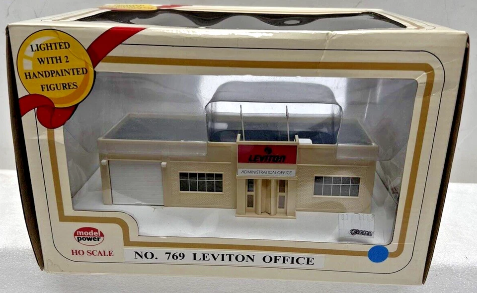 MODEL POWER HO SCALE 769 LEVITON OFFICE - NIB - Image 1 of 4