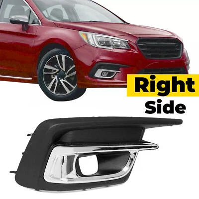 Right Front Fog Light Bezel Passenger side Fit For Subaru Legacy 2018 2019 NEW - Imagem 1 de 4