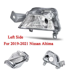 Left Driver Side Front Bumper Turn Signal Light Cover For Nissan Altima 2019-21 - Picture 1 of 7