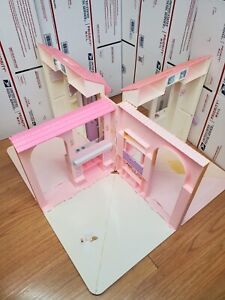 Vtg 90s Barbie Folding Dollhouse Playset #16961 Mattel 1996 Preowned -PLS READ