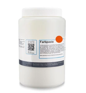 1kg Farbpaste reinorange Farbpigment Harz Einfärben Farbe Gießharz Konzentrat - Bild 1 von 6