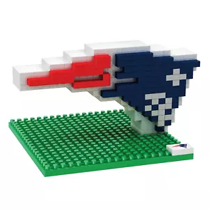 NFL New England Patriots BRXLZ Logo 335 Piezas Conjunto de Construcción - Imagen 1 de 9