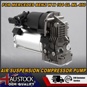 Air Suspension Compressor Pump For Mercedes Benz W164 X164 GL ML 450 350 Class - Picture 1 of 7