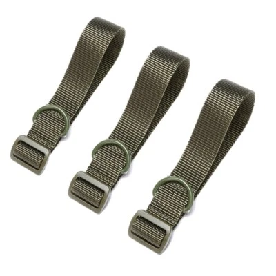 3 Pcs Tactical ButtStock Sling Adapter D Ring Rifle Stock Strap Rope Accessories - Image 1 of 4